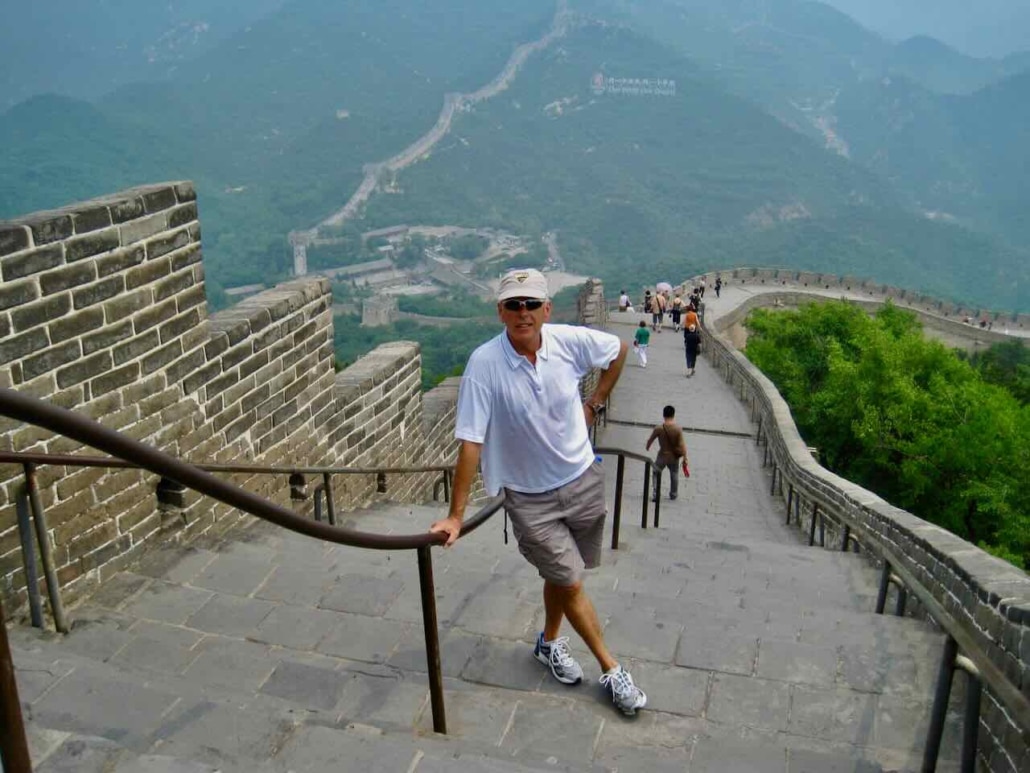 Auf der chinesischen Mauer